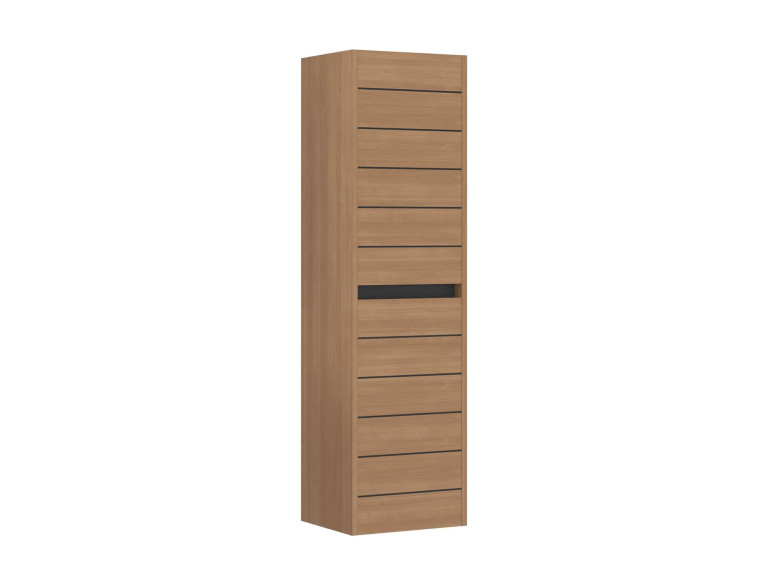 Szafka łazienkowa „Ricato 40” – 42 x 27 x 138 cm – orzech
