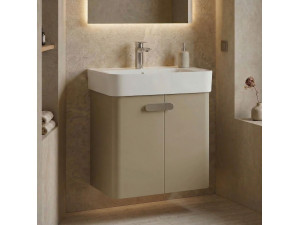 Szafka pod umywalkę „Orbit 55” – 55 x 38 x 62 cm – Mink 2