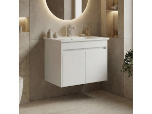 Szafka pod umywalkę „Side 65 v2” – 65 x 45 x 52 cm – matowa biel 2