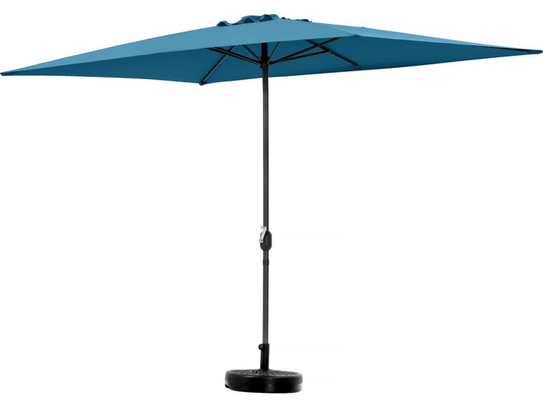 Parasol ogrodowy "Sol 2" - Kwadratowy - 2 x 3 m - Niebieski