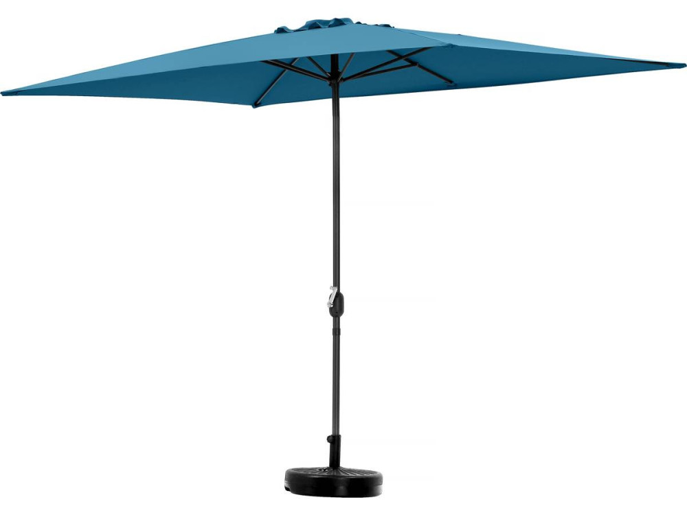 Parasol ogrodowy "Sol 2" - Kwadratowy - 2 x 3 m - Niebieski