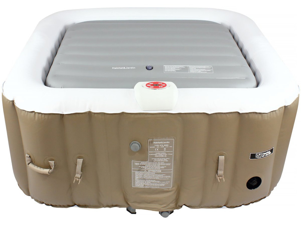 Nadmuchiwana kwadratowa pokrywa dla 4 osobowego spa - 180 cm