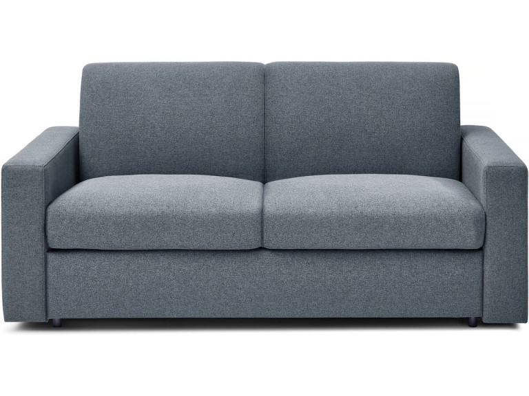 Sofa rozkładana "Diana" express, materiałowa - łóżko 120 cm - 2 miejsca - szara