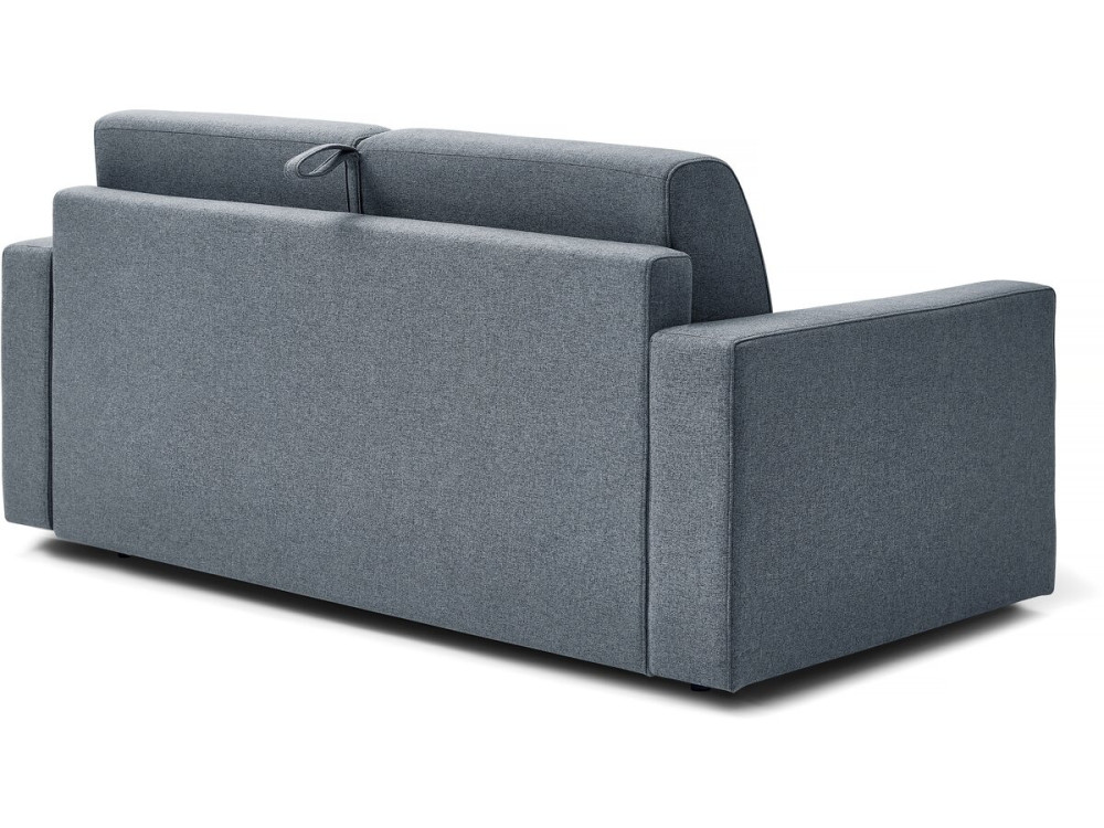 Sofa rozkładana "Diana" express, materiałowa - łóżko 120 cm - 2 miejsca - szara