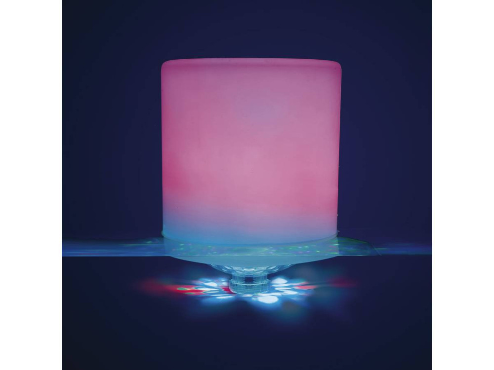 Dryfujący cylinder LED - ø 12,7 x 17,5 cm