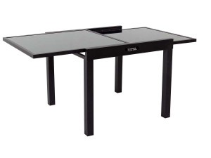 Stół ogrodowy rozkładany "Porto 8" z aluminium - Phoenix - Czarny 2