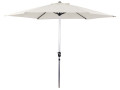 Parasol ogrodowy "Sol" prosty z aluminium - Okrągły - Ø 3m - Ecru
