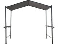 Pergola altanowa do grilla - 277 x 149 cm - Antracyt