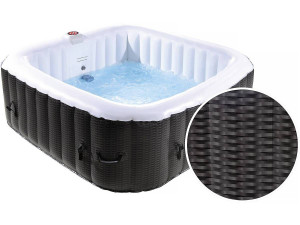 Nadmuchiwane SPA Nice z PVC - 6 miejsc  - Brązowy/kremowy