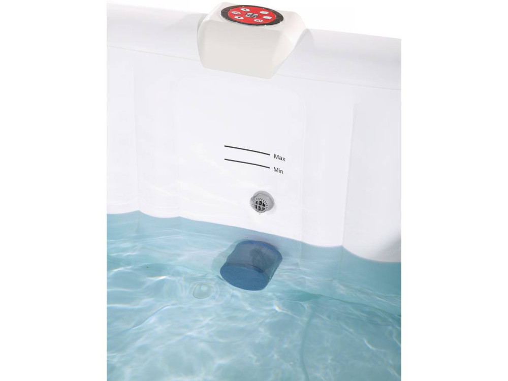 Nadmuchiwane SPA Nice z PVC - 6 miejsc  - Brązowy/kremowy