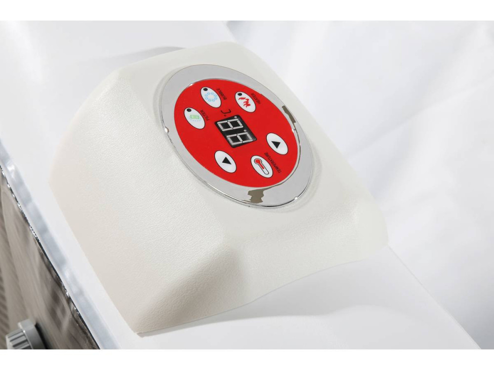 Nadmuchiwane SPA Nice z PVC - 6 miejsc  - Brązowy/kremowy