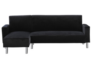 Tapicerowana sofa narożnikowa odwracana „Rio” - 4 miejsca - Szary antracytowy 2