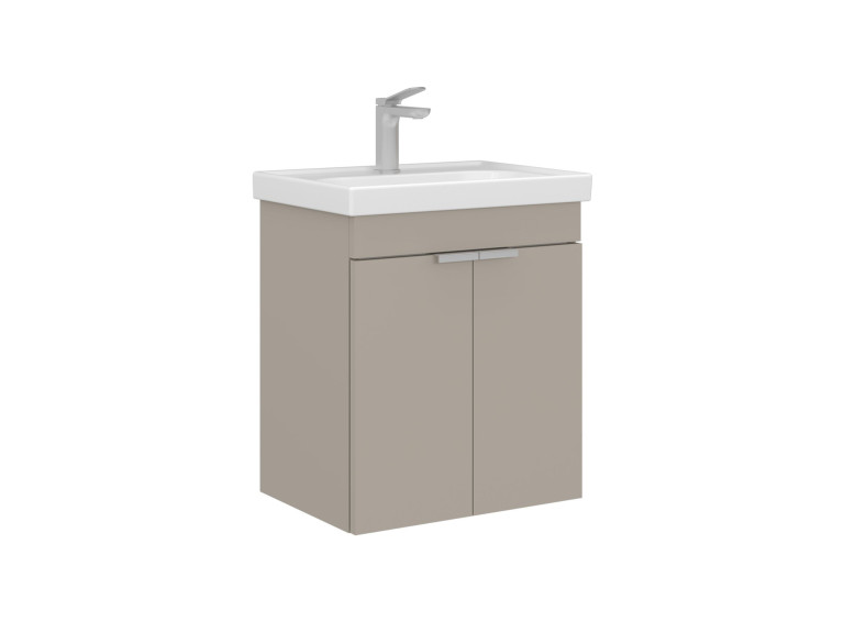 Szafka pod umywalkę „Desna 50” – 50 x 38 x 58 cm – kolor piaskowy