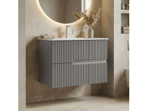 Szafka pod umywalkę „Moonlight 70 v2” – 71 x 51 x 51 cm – kolor Matte Mink 2
