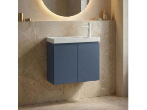 Szafka pod umywalkę „Ferla 60” – 60 x 22 x 50 cm – kolor Petrol Blue 2