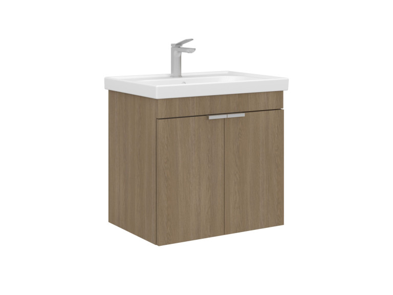 Szafka pod umywalkę „Desna 60” – 60 x 45 x 58 cm – dąb Sonomo