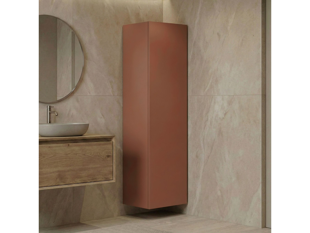 Szafka łazienkowa „Ferla 30” – 30 x 25 x 100 cm – kolor Matte Cinnamon