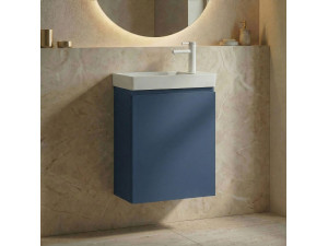 Szafka pod umywalkę „Ferla 40” – 40 x 22 x 50 cm – kolor Petrol Blue 2