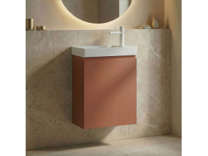 Szafka pod umywalkę „Ferla 40” – 40 x 22 x 50 cm – kolor Matte Cinnamon 2