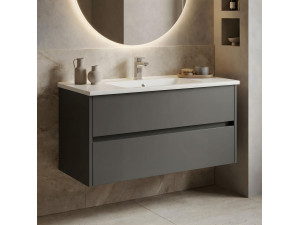 Szafka pod umywalkę „Arno 100” – 100 x 45 x 52 cm – antracyt 2