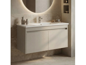 Szafka pod umywalkę „Arno 100” – 100 x 45 x 52 cm – Cashmere 2
