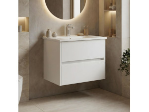 Szafka pod umywalkę „Arno 65” – 65 x 45 x 52 cm – biała 2