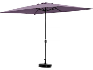 Parasol ogrodowy "Sol 2" - Kwadratowy - 2 x 3 m - Fioletowy