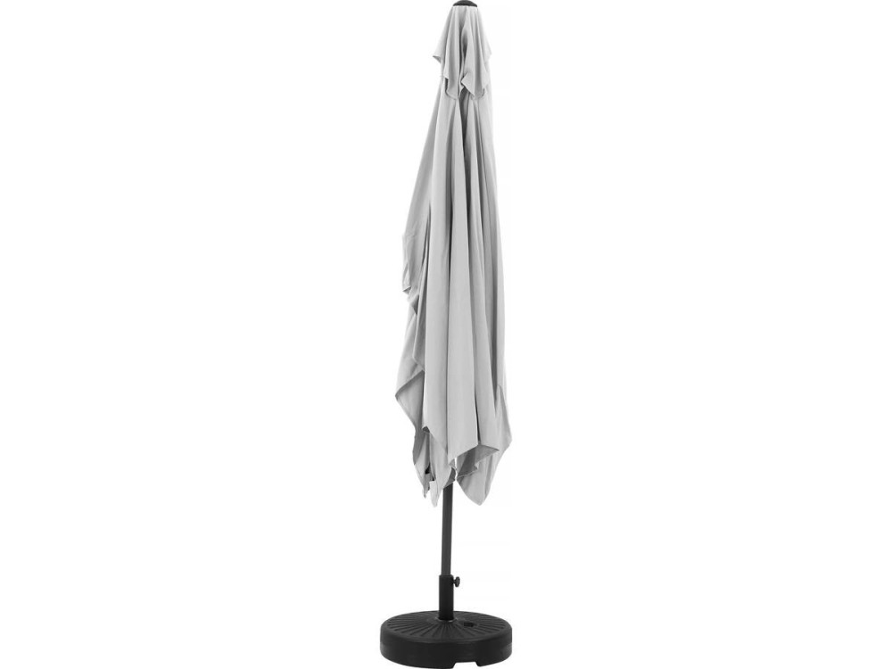 Parasol ogrodowy „Sol 2” - Prostokatny - 2 x 3 m - Szary