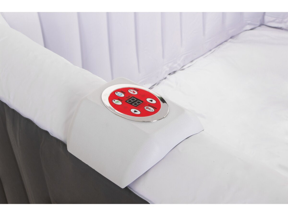 Nadmuchiwane spa "RIVIERA" z PVC - 6 miejsc - Szary/biały