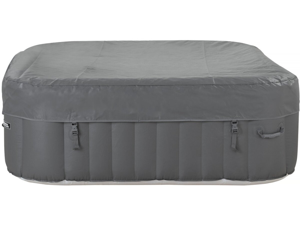 Nadmuchiwane spa "RIVIERA" z PVC - 6 miejsc - Szary/biały
