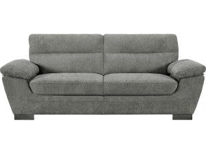 Sofa materiałowa "Dallas" - 210 X 88 X 90 cm - 3-osobowa - Szary