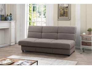 Wersalka "Enzo" - 185 x 84 x 85 cm - 3 miejsca - Szara 2