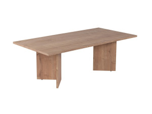 Drewniany stolik kawowy "Sabin" - 60 x 119 x 40 cm - Dąb Szafirowy