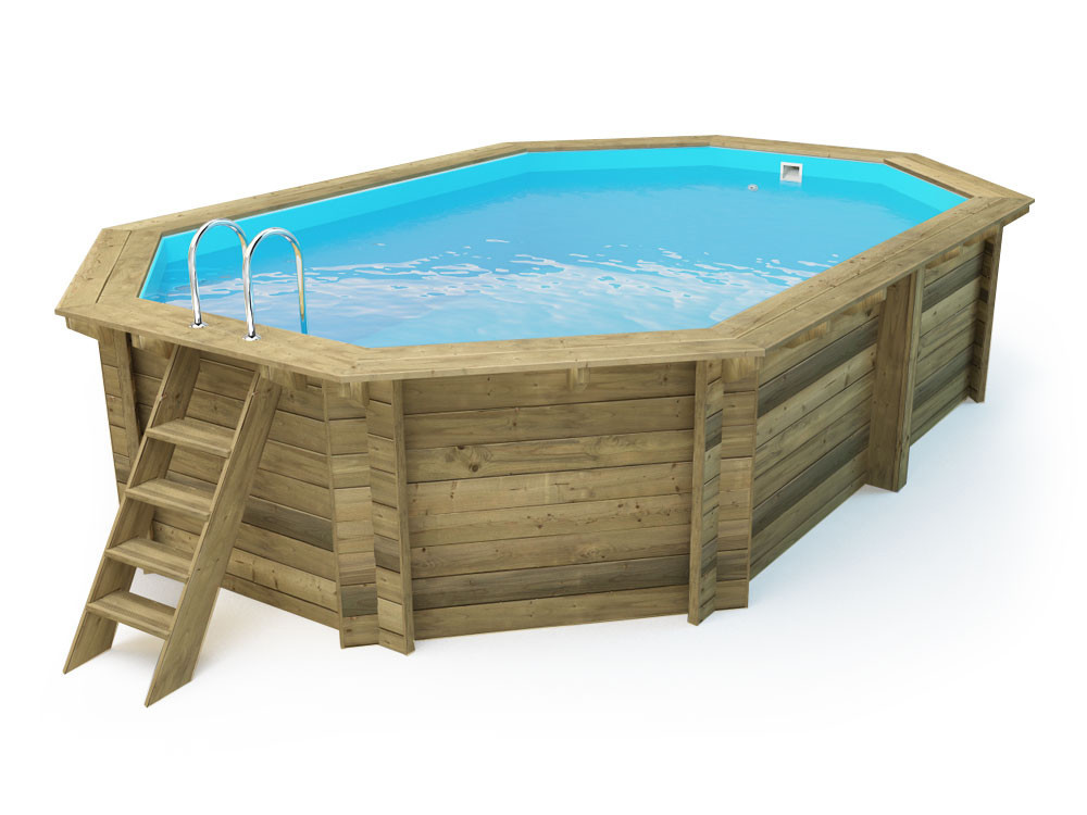 Basen drewniany "Miami" - 4,86 x 3,36 x 1,20 m