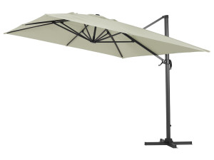 Parasol ogrodowy „Sun 4” - Z aluminium - Prostokątny - 3 x 4 m - Ecru 2