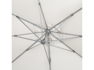 Parasol ogrodowy "Sun 4" - Prostokątny - 3 x 4 m - Ecru - Obciążniki w zestawie 2