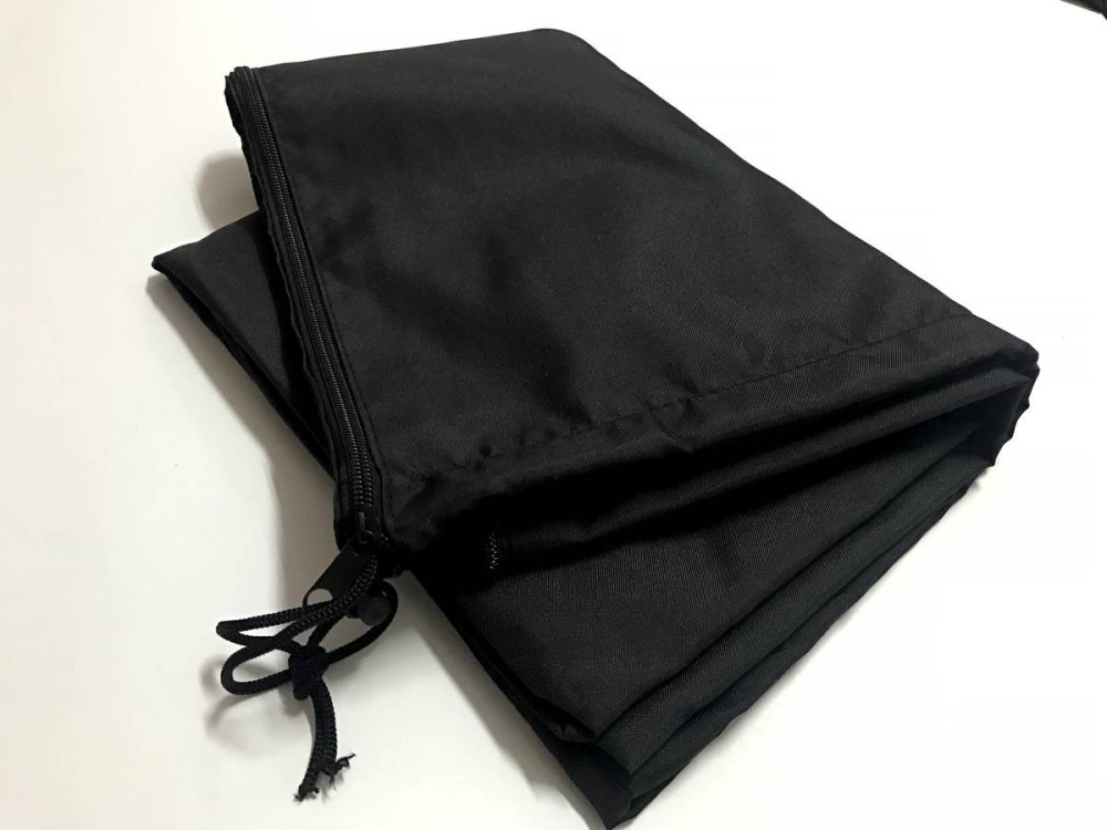 Parasol ogrodowy Sun 4" aluminiowy deportowany - Rectangle - 3 x 4 m - niebieski + pokrowiec