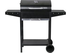 Grill węglowy "Bizon" - 119 x 50 x 101 cm - Czarny