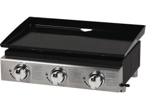 Mini grill gazowy "Presto 3" - 3 palniki - 7.5kW - Szary