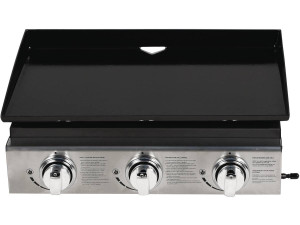 Mini grill gazowy "Presto 3" - 3 palniki - 7.5kW - Szary 2