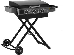 Plancha à gaz z ładowarką elastyczną i przenośną "Firo" - 7,5 kW - Czarny