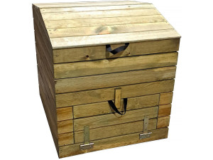 Drewniany kompostownik 500L "Douglas" 80 x 80 x 85 cm