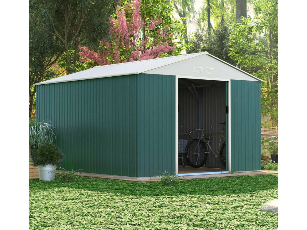 Szopa ogrodowa metalowa „Rosas” - 10,85 m2