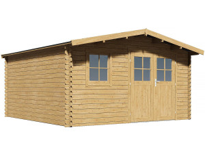 Drewniana szopa ogrodowa "Belval" - 18,75 m² - 28 mm