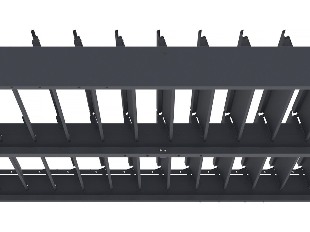 Pergola bioklimatyczna "Windsor" z aluminium z oświetleniem ledowym 3 x 4 - szara