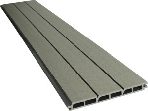 Zestaw ogrodzenia kompozytowego 1,6 x 1,6m - bezpłatny zestaw mocujący - szary 2