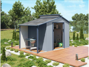 Zestaw 2 elastycznych paneli slonecznych typu plug and play – 400 W „Centrum miejskie” – czarny 2