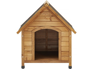 Buda dla psa - 77 x 82 x 88 cm - Beżowy