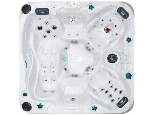 Spa " Solace " - 4 miejsca + 1 rozkładane - 2,13 x 2,13 x 0,91 m 2
