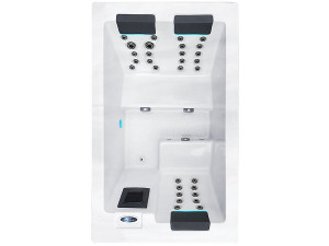 Spa "Serene 3" - 2 siedzące + 1 rozkładane - 2,10 x 1,30 x 0,81 m 2